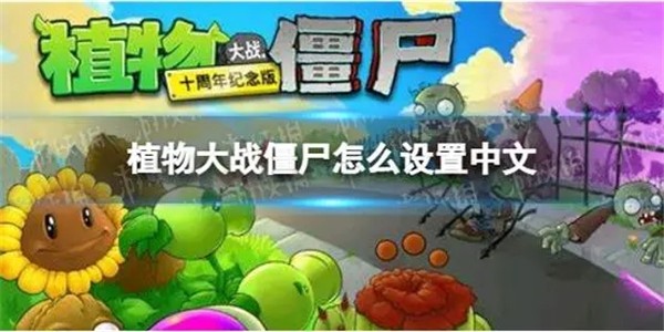 正版植物大战僵尸怎么设置中文 植物大战僵尸正版如何设置中文