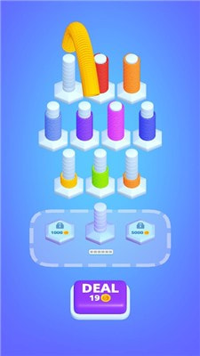 绳索颜色拼图Thread Sort1